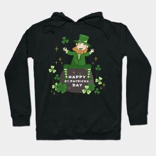 patricks day character happy Hoodie